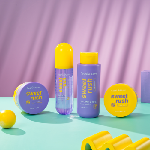 Spark&Glow Баттер для тела с ароматом соленой карамели, 250мл