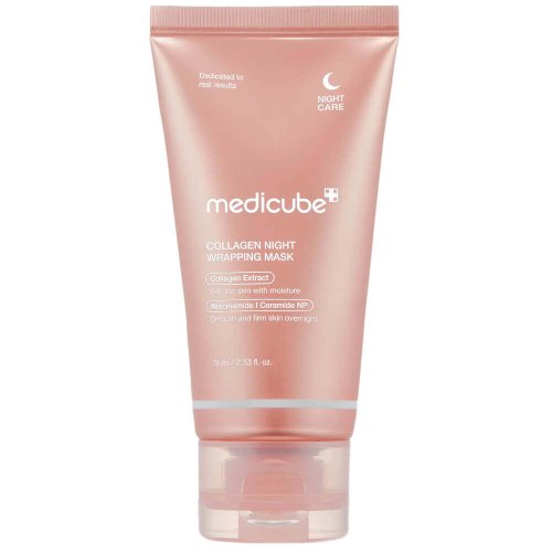 MEDICUBE Разглаживающая ночная маска-плёнка с коллагеном, 75мл