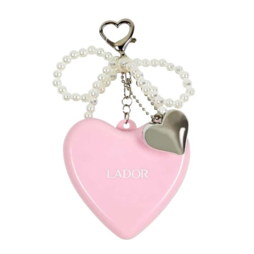 Lador Складная расчёска-брелок розовый