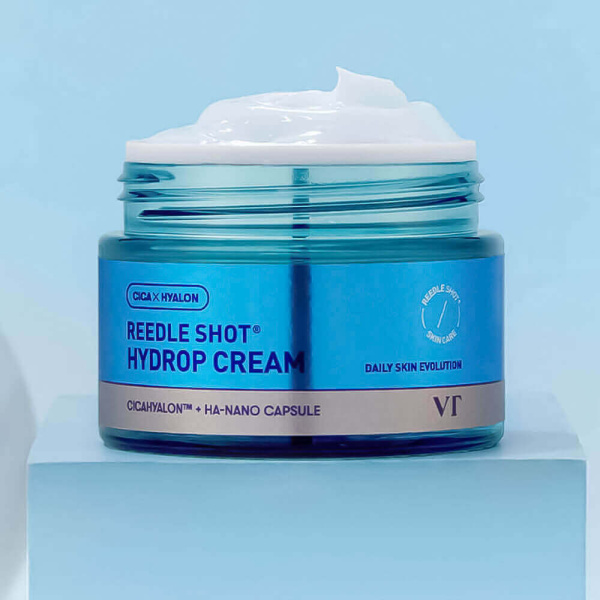 VT COSMETICS Набор для увлажнения с микроиглами и гиалуроновой кислотой, 50мл + 3шт по 2мл