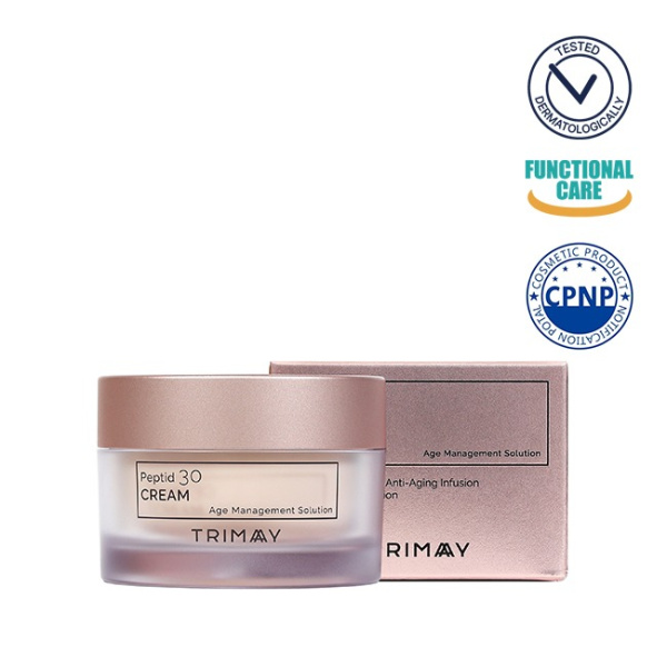 TRIMAY Крем для лица c комплексом 30 пептидов и экстрактом устриц, 50мл