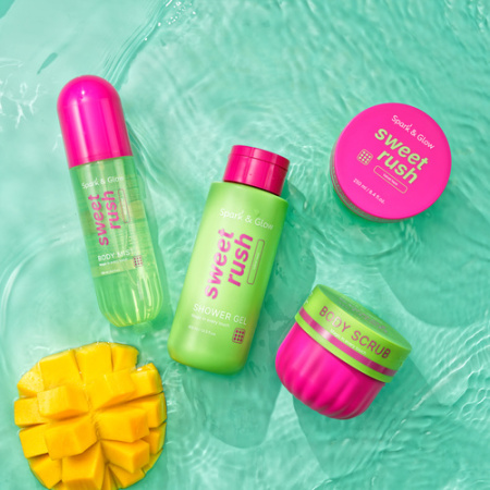 Spark&Glow Мист для тела и волос с экзотическим ароматом, 250мл