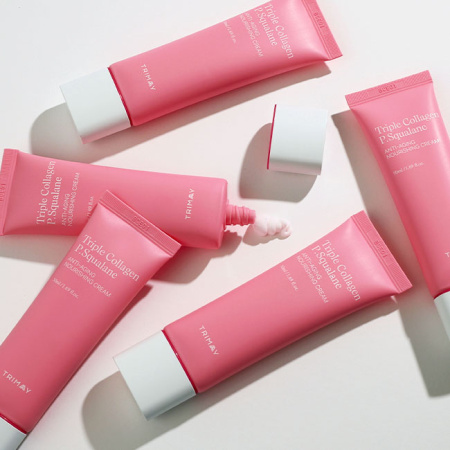 TRIMAY Питательный антивозрастной крем с коллагеном и скваланом, 50мл