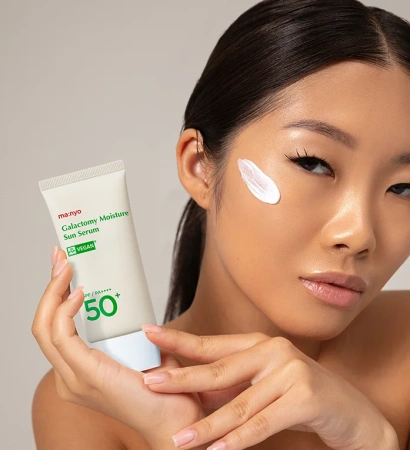 MA:NYO Увлажняющая солнцезащитная сыворотка с галактомисисом и ниацинамидом, 50мл