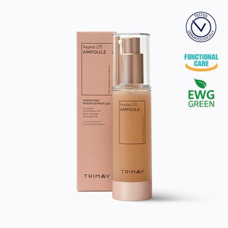 TRIMAY Антивозрастная сыворотка c комплексом 28 пептидов и экстрактом устриц, 50мл