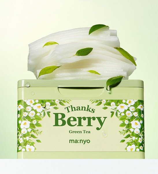 MA:NYO Набор антиоксидантных тканевых масок с зеленым чаем, 30шт, 310мл